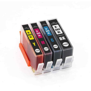 camcraft-8-P8HT9U Refill Ink 4x100gms (CMYK Combo) |Compatible with Inkjet Printers|Easy Ink Refilling Solution